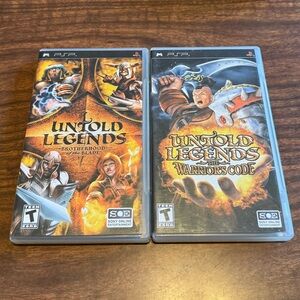 Sony PSP Untold Legends Game Duo - Orange and Blue